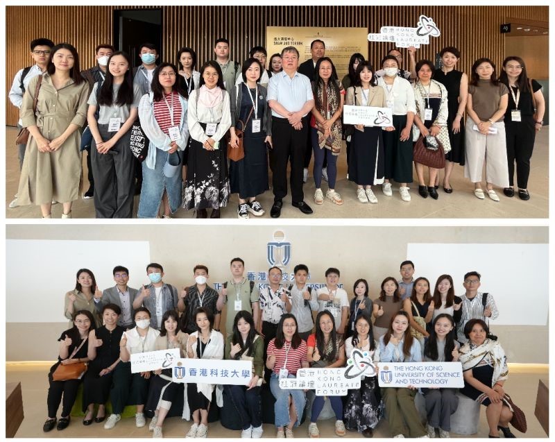 科大迎接來自中國內地、南韓、越南及泰國等地10家媒體機構逾20多名記者到訪。