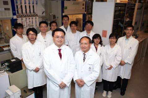Prof King-Lun Yeung, Prof Joseph Kwan, and the research team.	