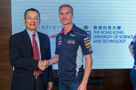  Dr Eden Y Woon (left) and Mr David Coulthard.