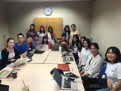 I went on exchange to the University of British Columbia during my studies in HKUST. This was the tutorial group with which I worked on a research project I worked on a research project.