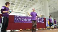 HKUST President Takes Part in Rope Skipping to Promote Healthy Lifestyle