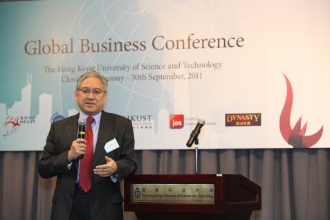  利豐有限公司集團執行副主席馮國綸博士發表主題演講。