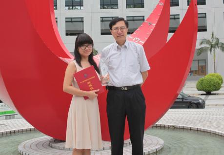  Ms Lin Wang and Prof Ning Wang.