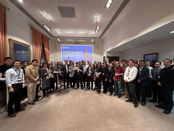 HKUST delegation hosted 2 exclusive receptions to discuss advancements and collaborative prospects with oversea scholars.
